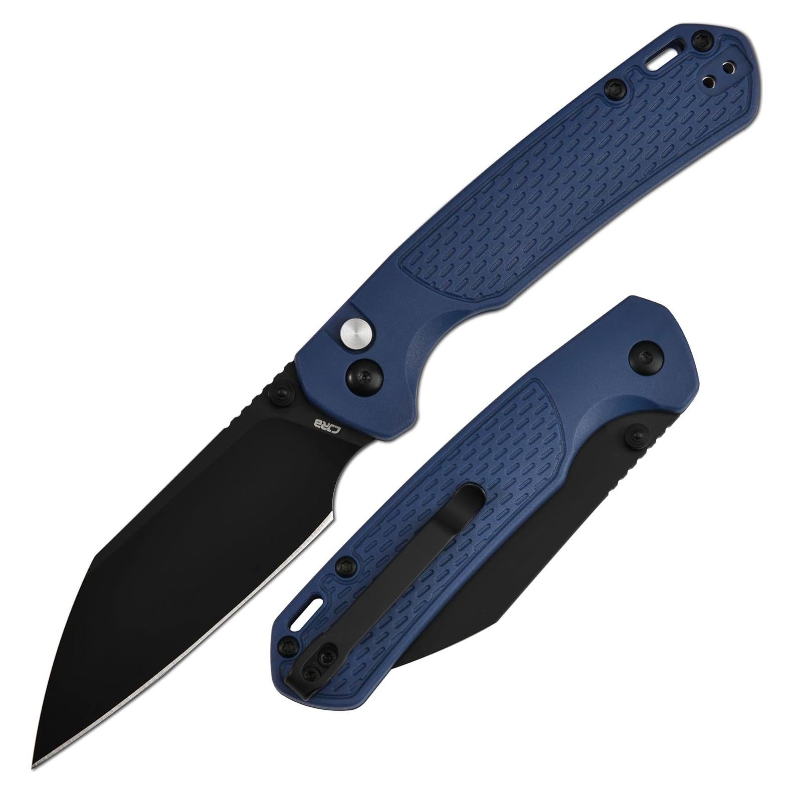 Cuchillo de Bolsillo CJRB Pyrite-Light 8.49 cm Azul EDC