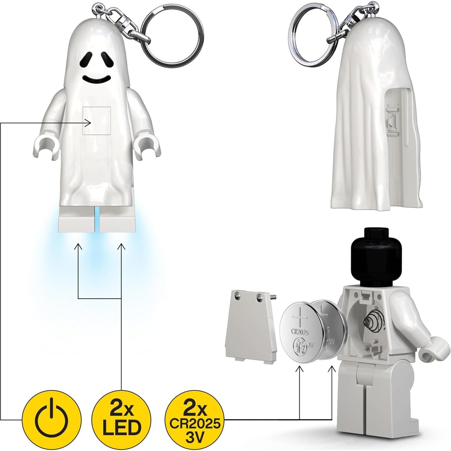 Llavero Luz LEGO Monster Fighters Fantasma 7.62 CM LED