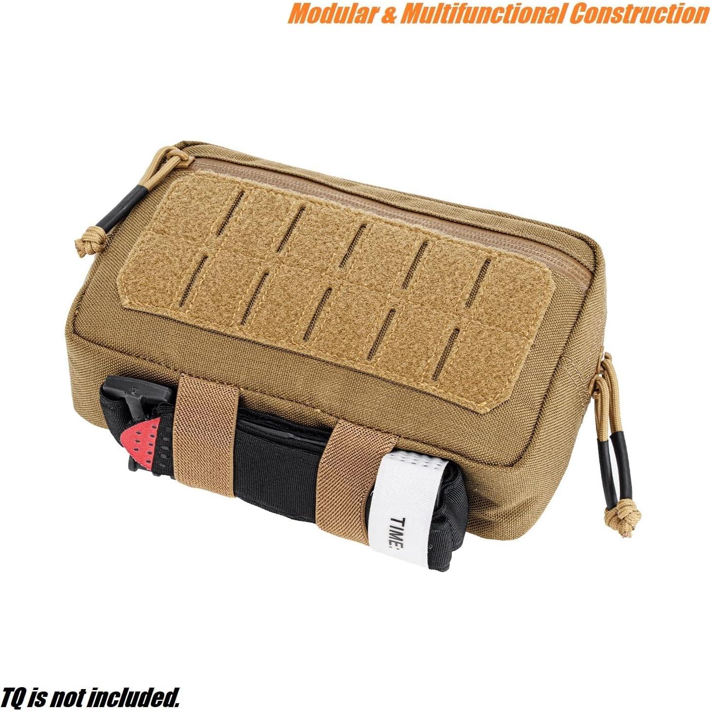 Pouch Táctico Dotacty MOLLE Café Coyote 13.97x21.84 cm