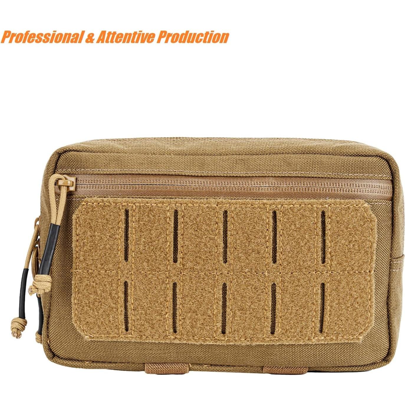 Pouch Táctico Dotacty MOLLE Café Coyote 13.97x21.84 cm