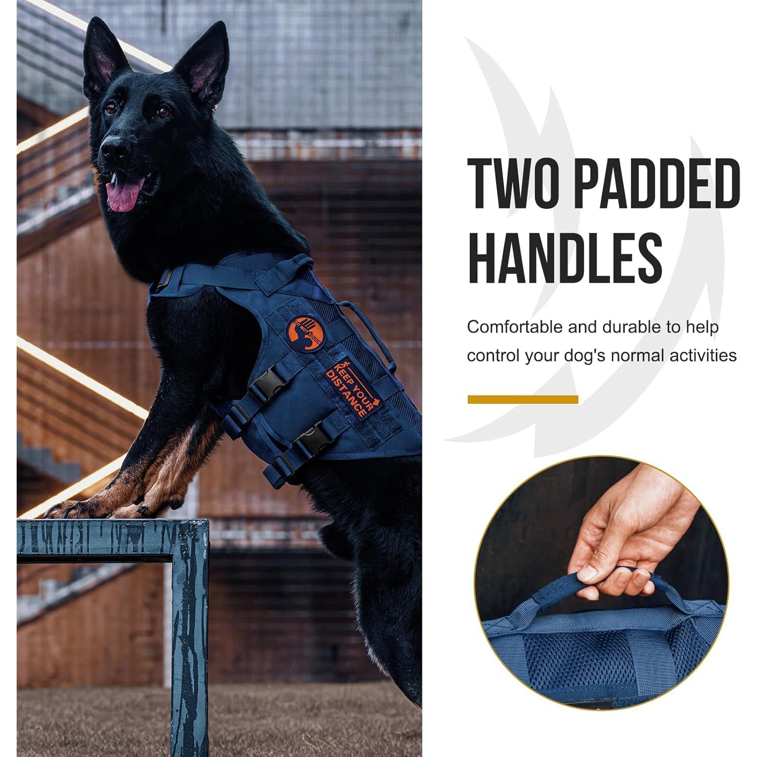 Arnés Táctico OneTigris para Perros Pequeños y Medianos