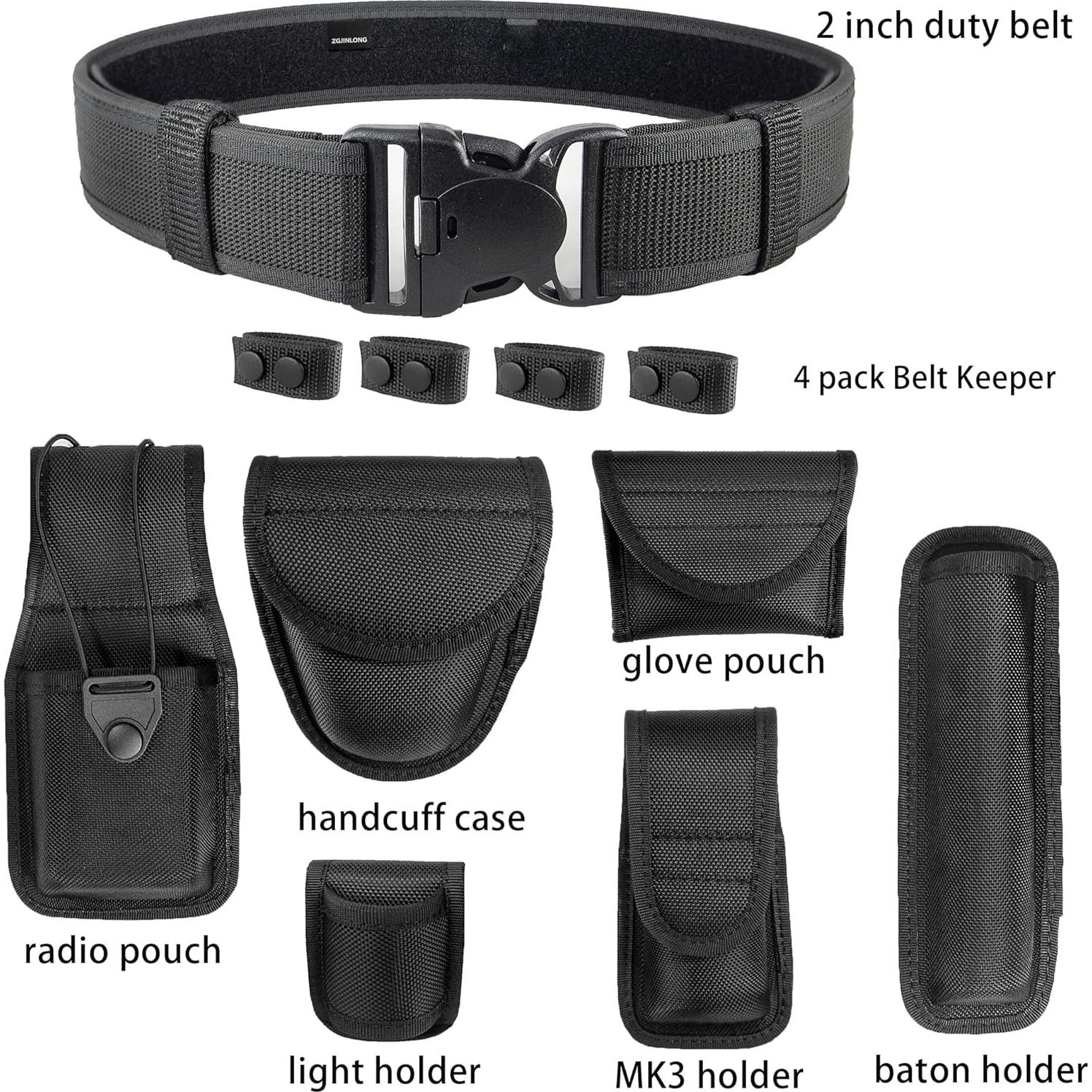 Cinturón Táctico ZGJINLONG Modular 2" Ajustable Negro