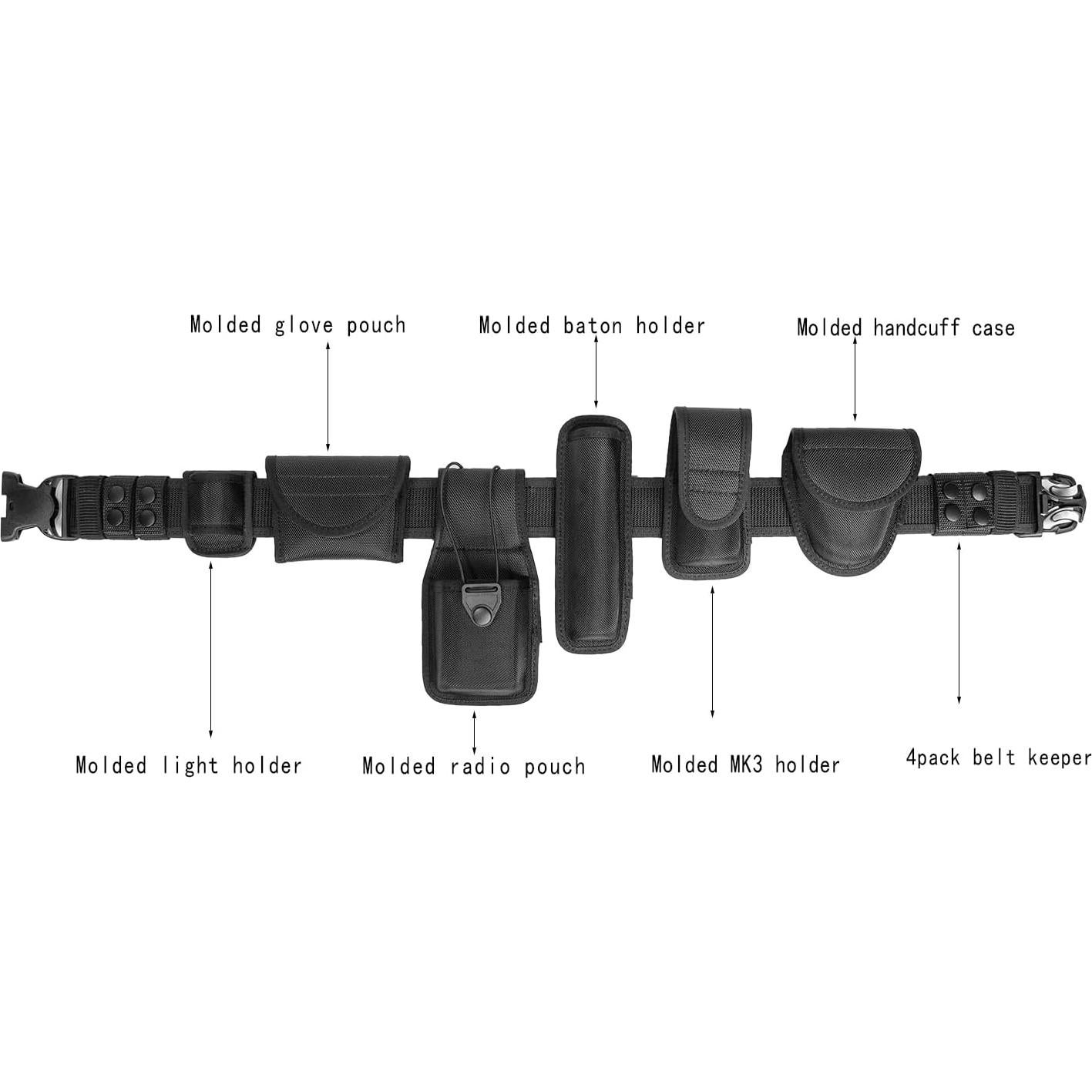 Cinturón Táctico ZGJINLONG Modular 2" Ajustable Negro