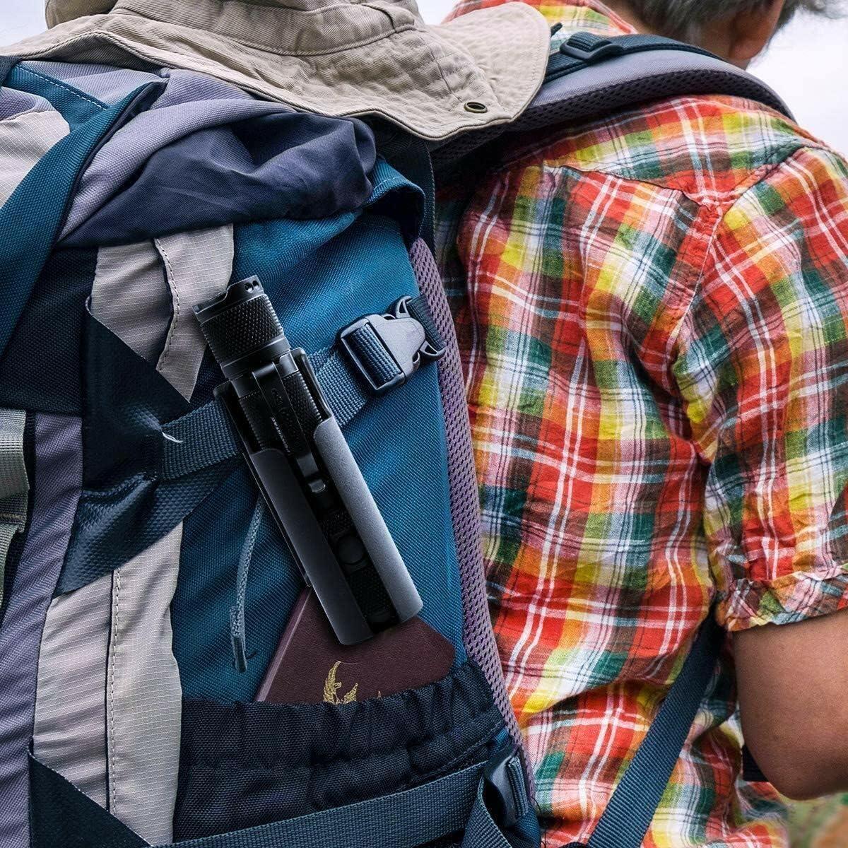 Soporte para Linterna PowerTac E9 de Poliamida Negro