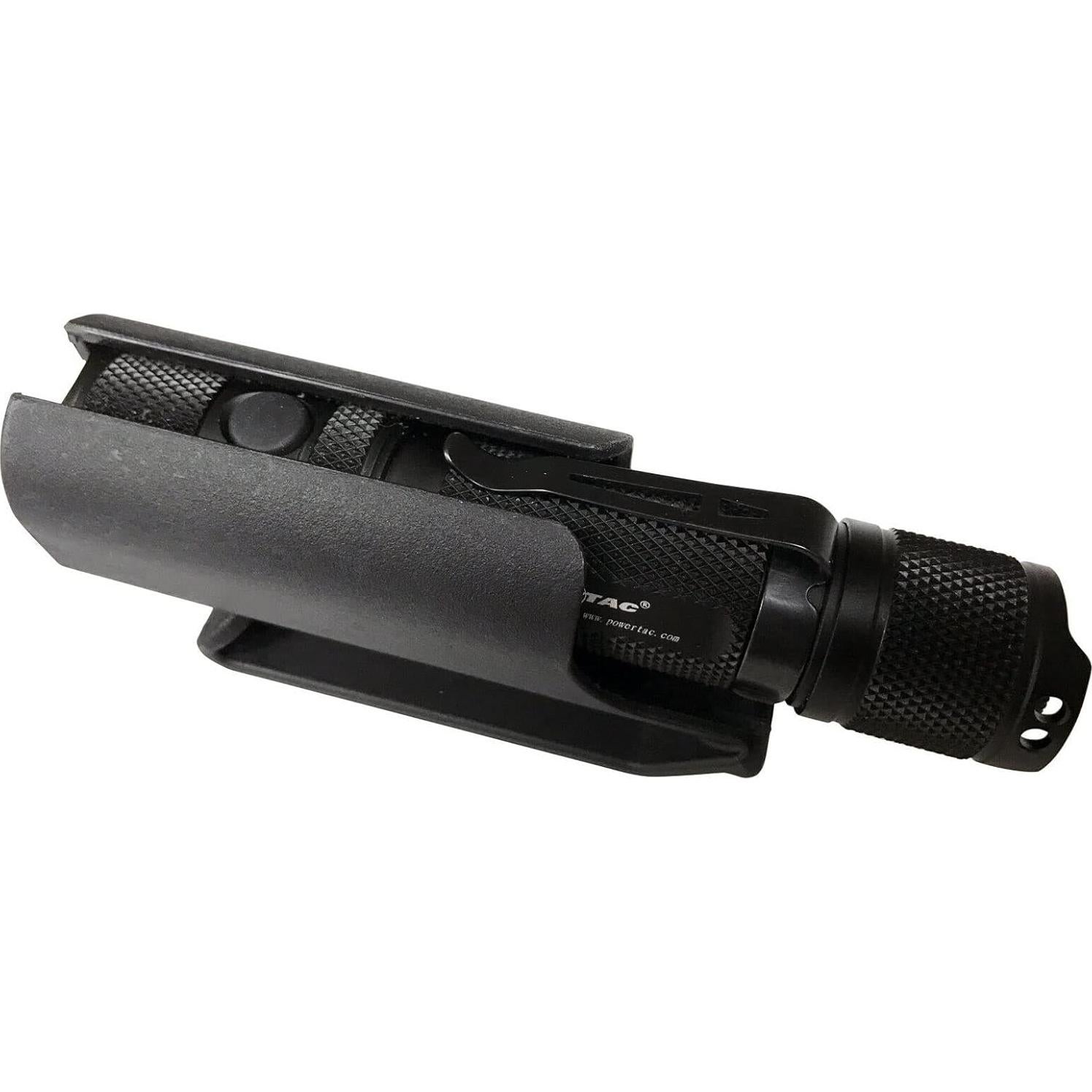 Soporte para Linterna PowerTac E9 de Poliamida Negro