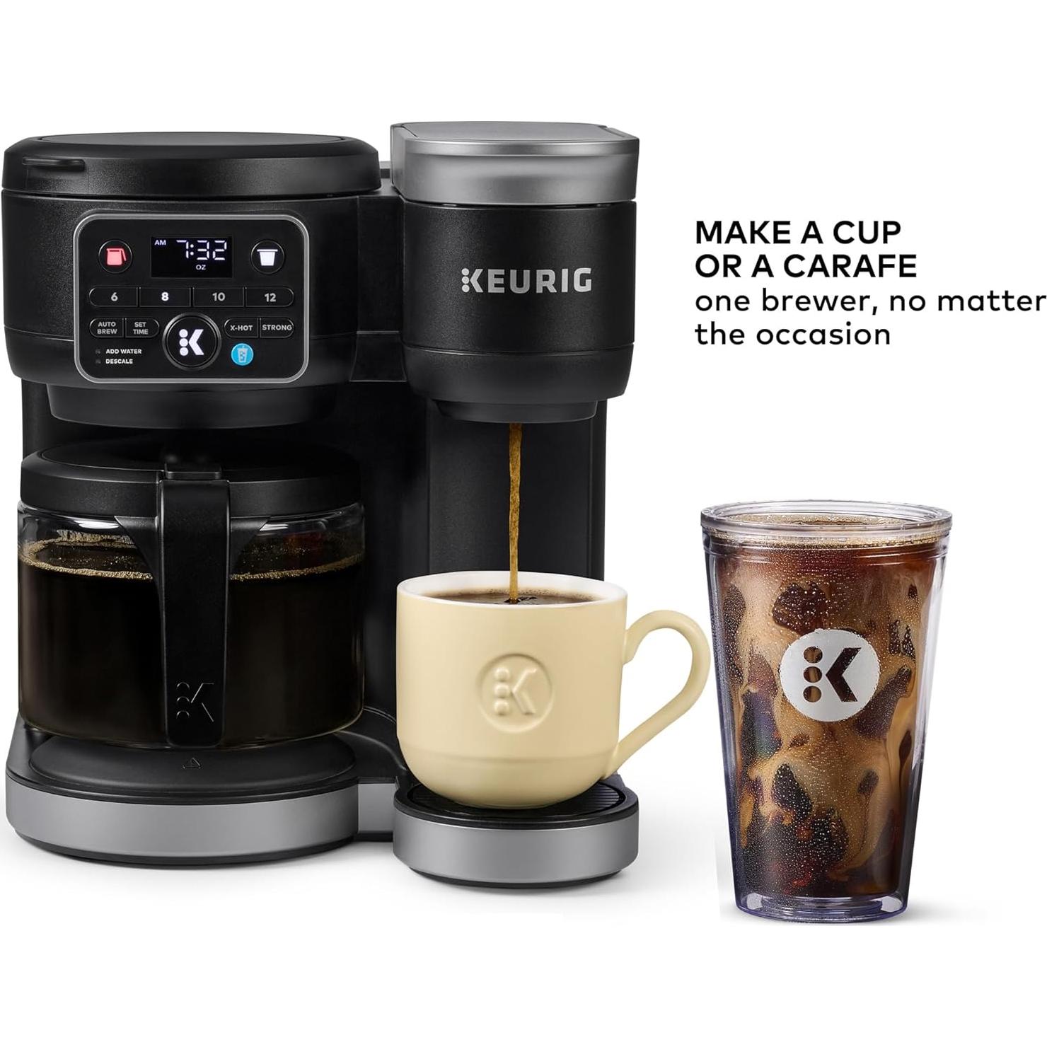 Cafetera Keurig K-Duo Gen 2 2,13L Caliente y Frío
