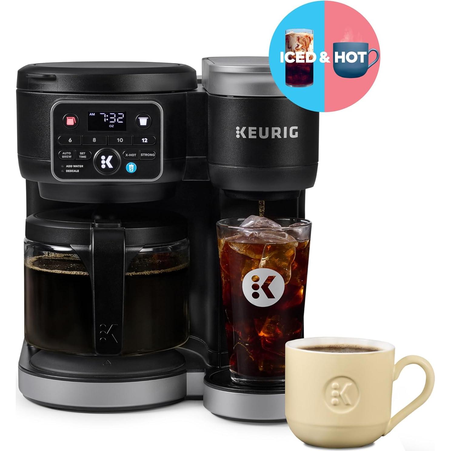 Cafetera Keurig K-Duo Gen 2 2,13L Caliente y Frío