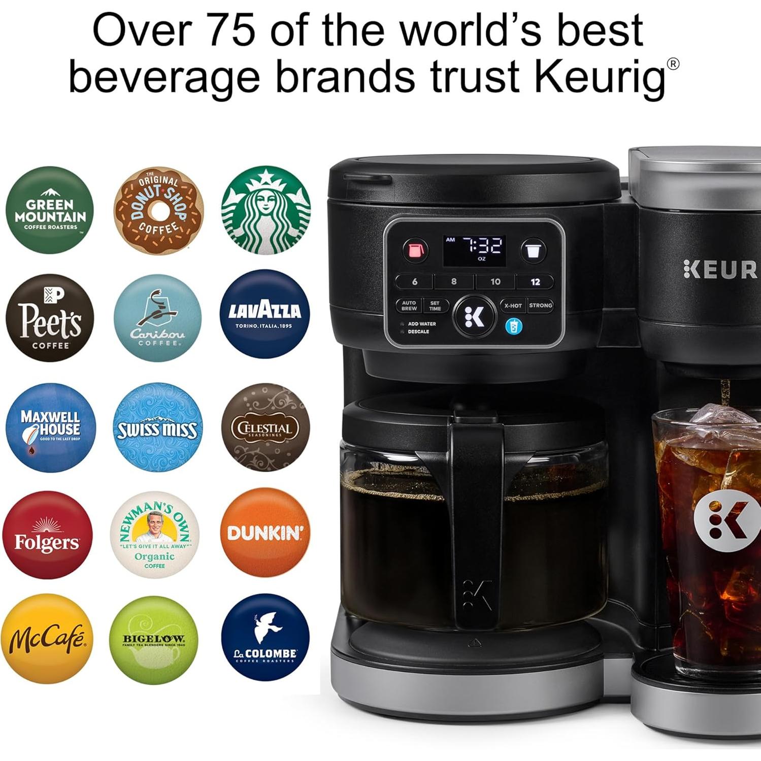 Cafetera Keurig K-Duo Gen 2 2,13L Caliente y Frío