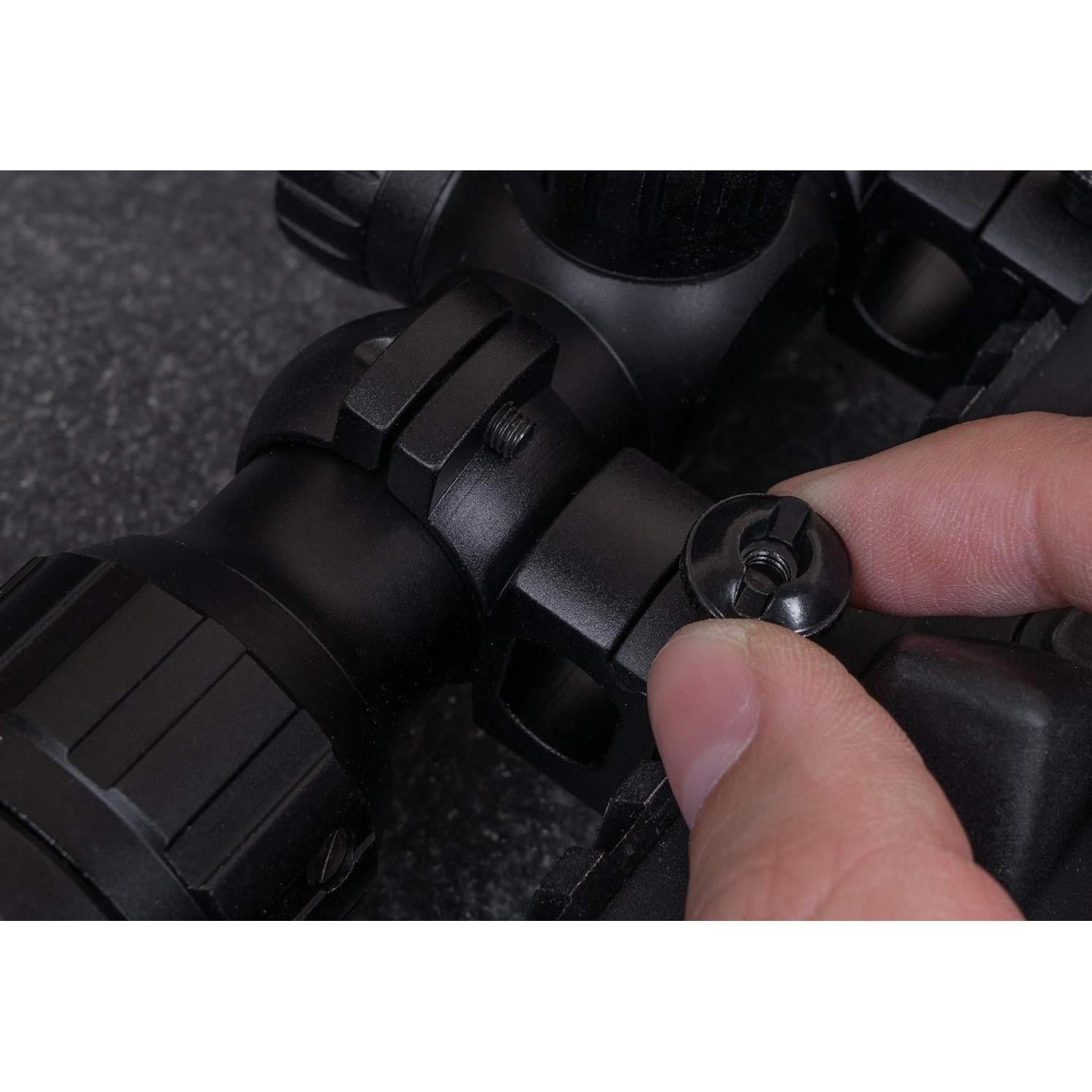 Juego de Anillos de Alcance Monstrum 1" para Riel Picatinny