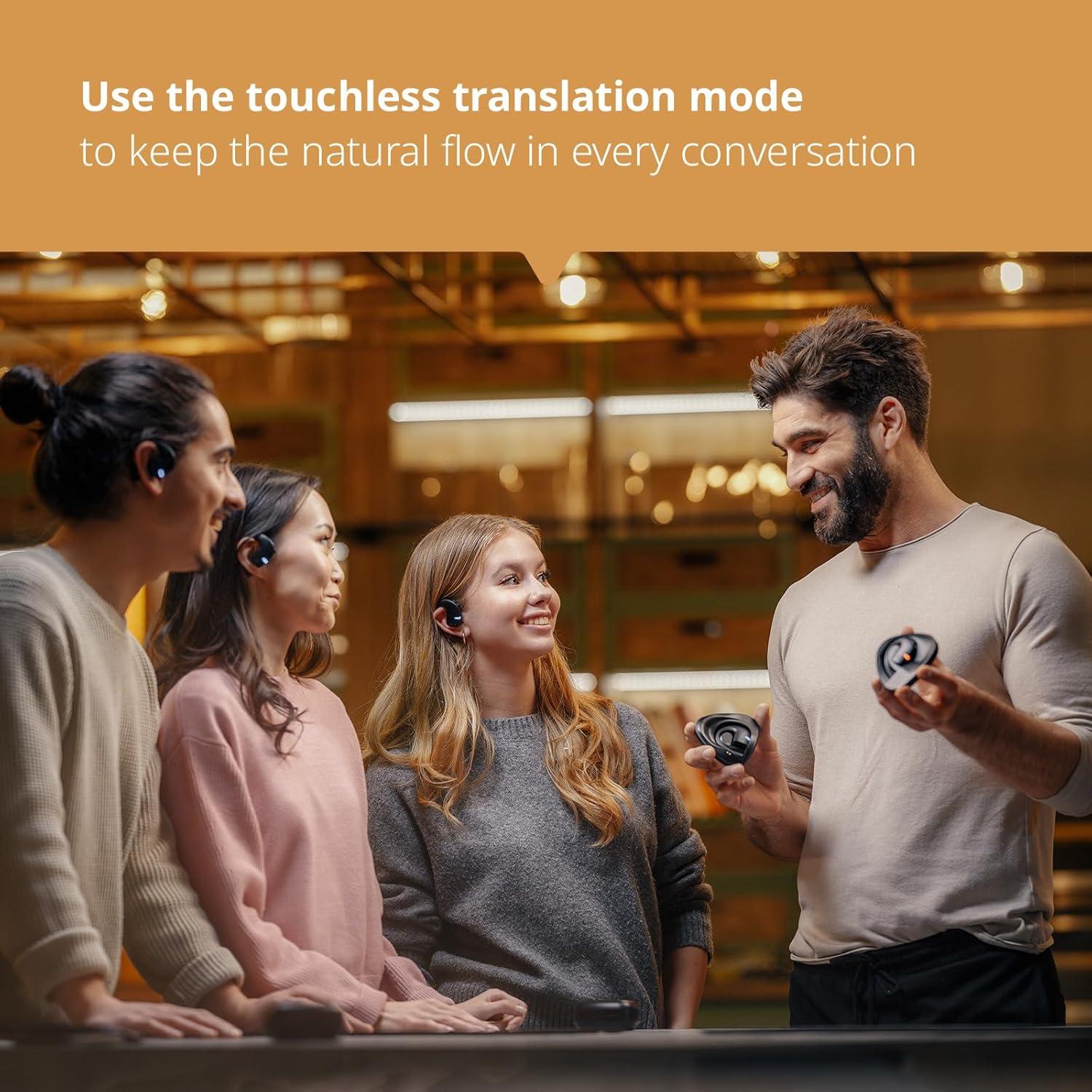 Auriculares Traductores Vasco E1 | Traducción en 50 Idiomas