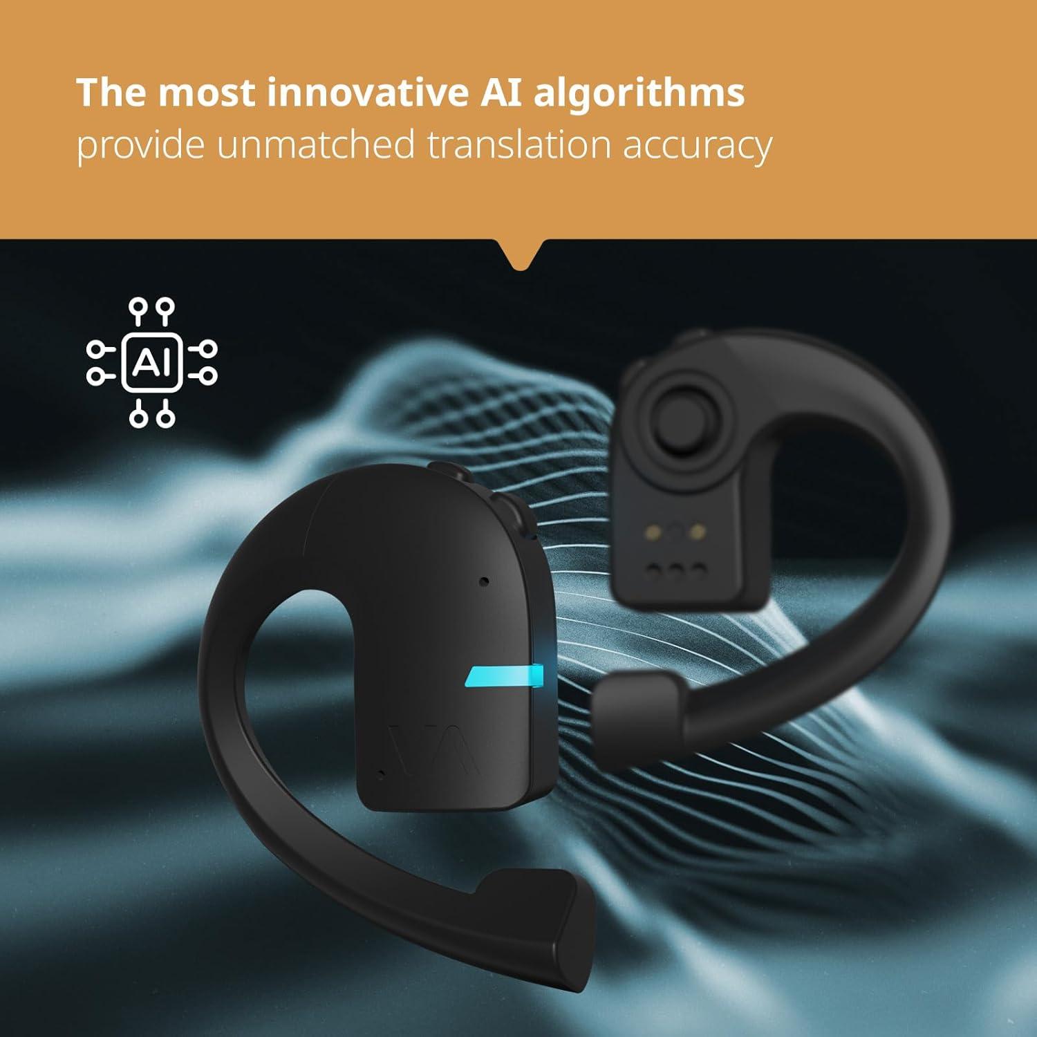 Auriculares Traductores Vasco E1 | Traducción en 50 Idiomas