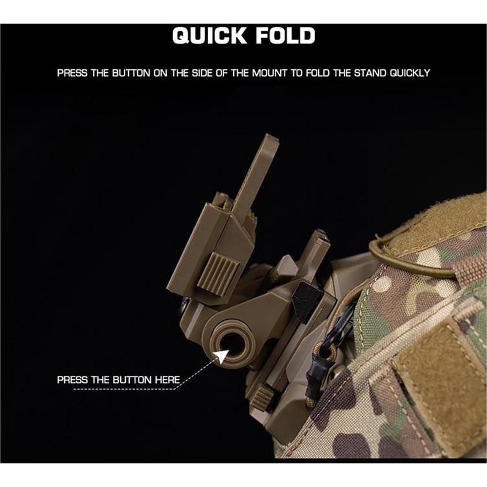 Casco de Airsoft JFFCESTORE HL102jy con Montura NVG