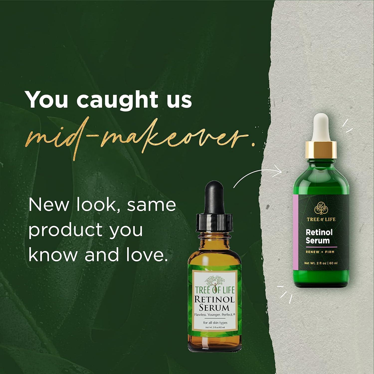 Suero Facial Tree of Life 60 ml con Retinol y Ácido Hialurónico