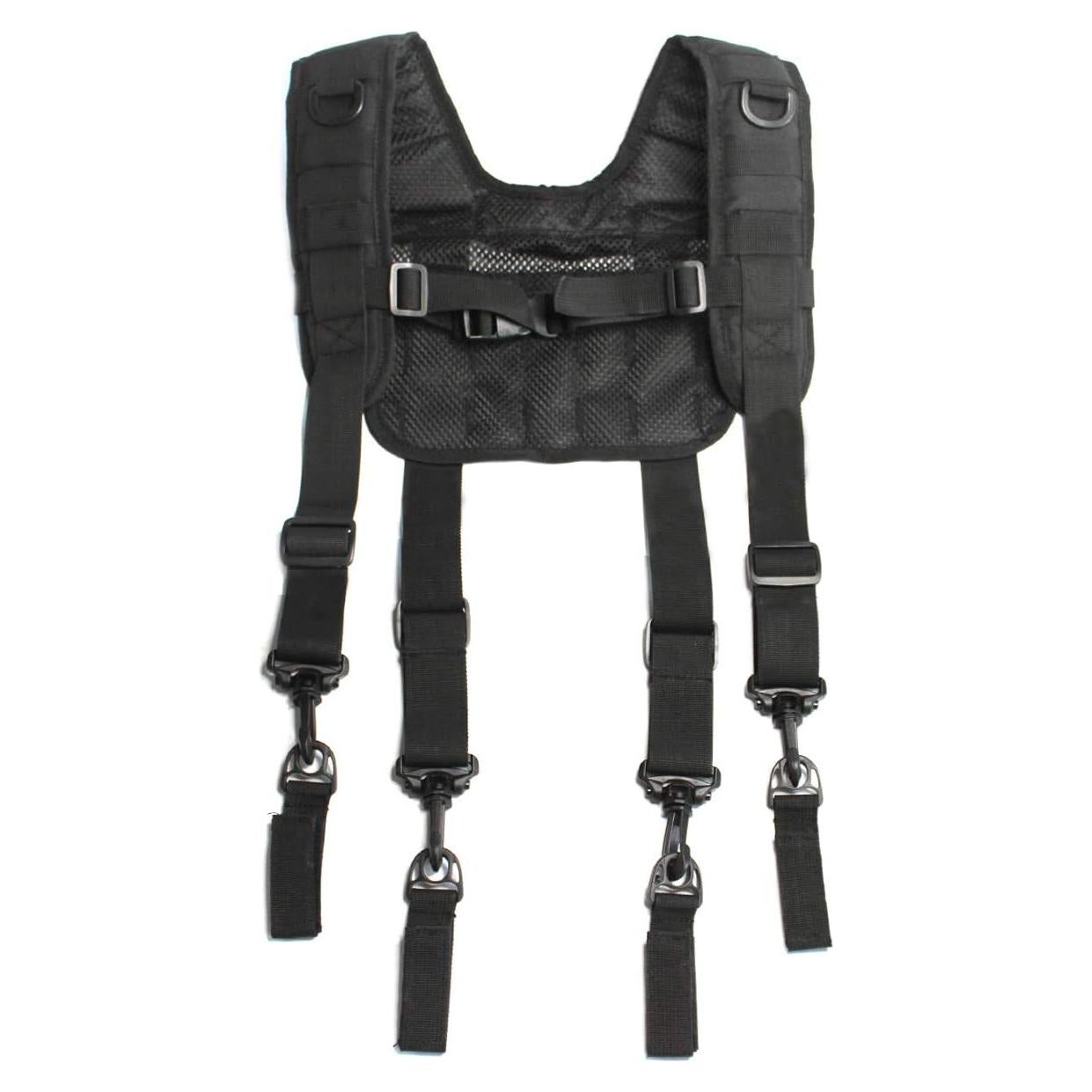 Arnés Táctico MELOTOUGH para Cinturón de Servicio Negro