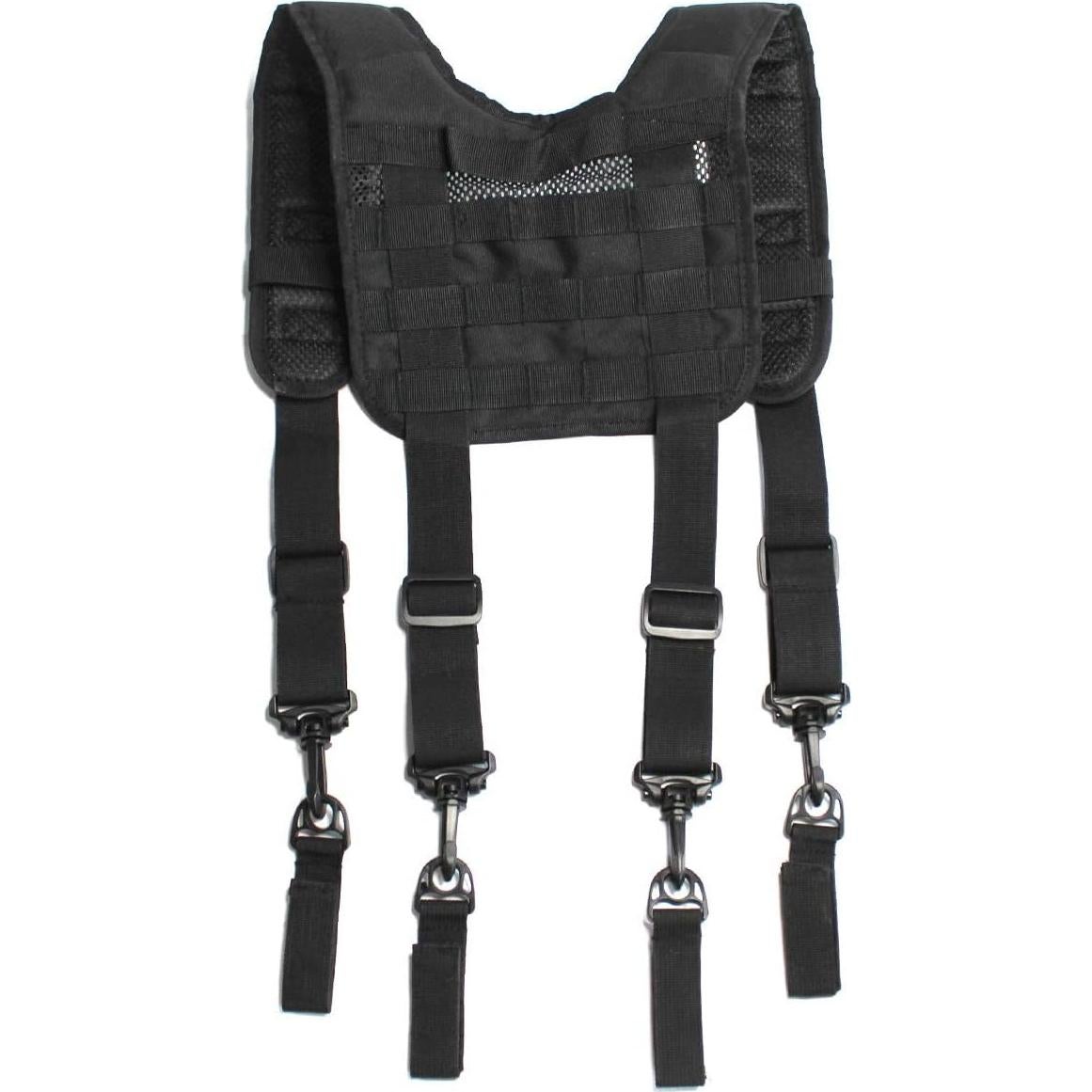 Arnés Táctico MELOTOUGH para Cinturón de Servicio Negro