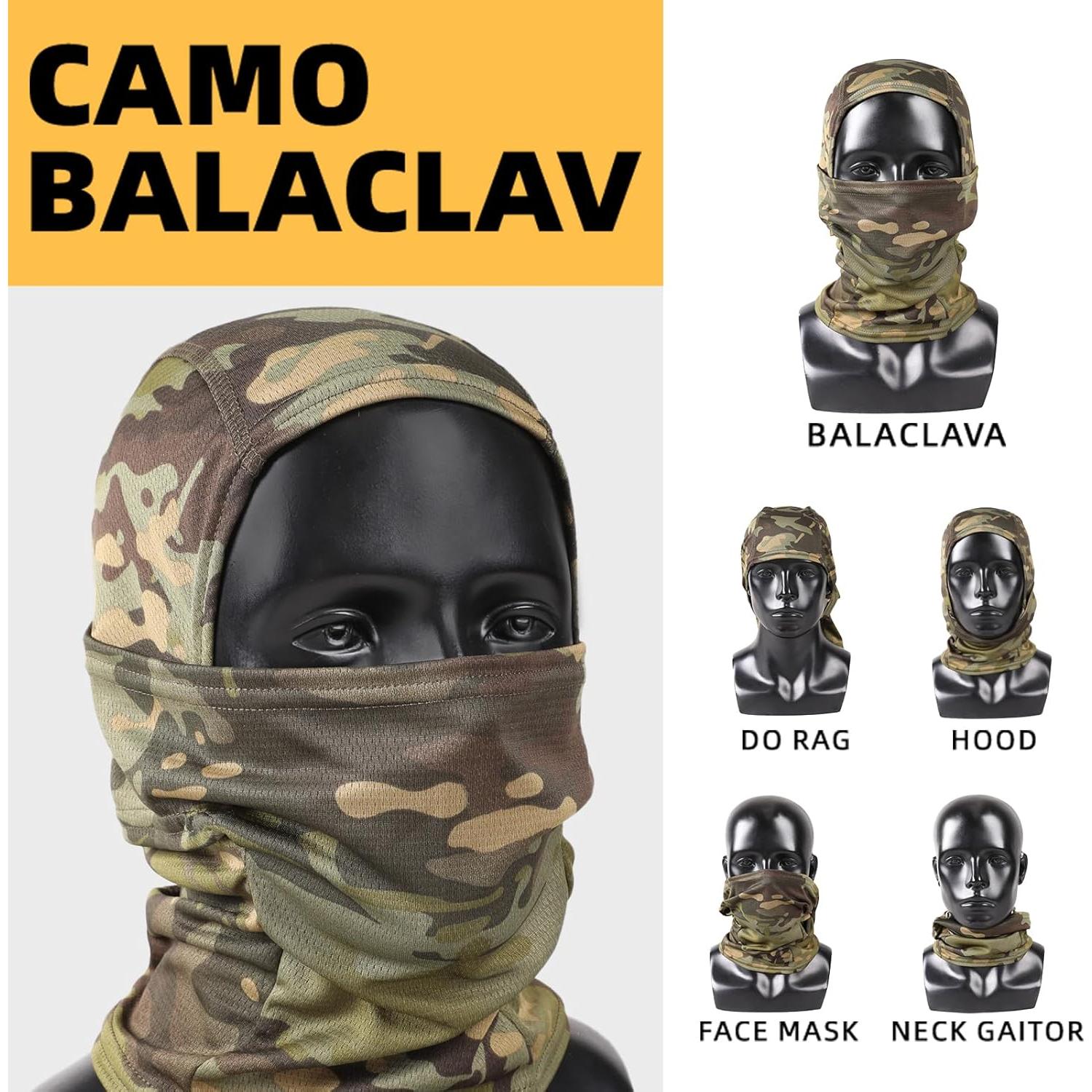 Casco Táctico Tumhuts TUM001-SETA con Auriculares y Máscara