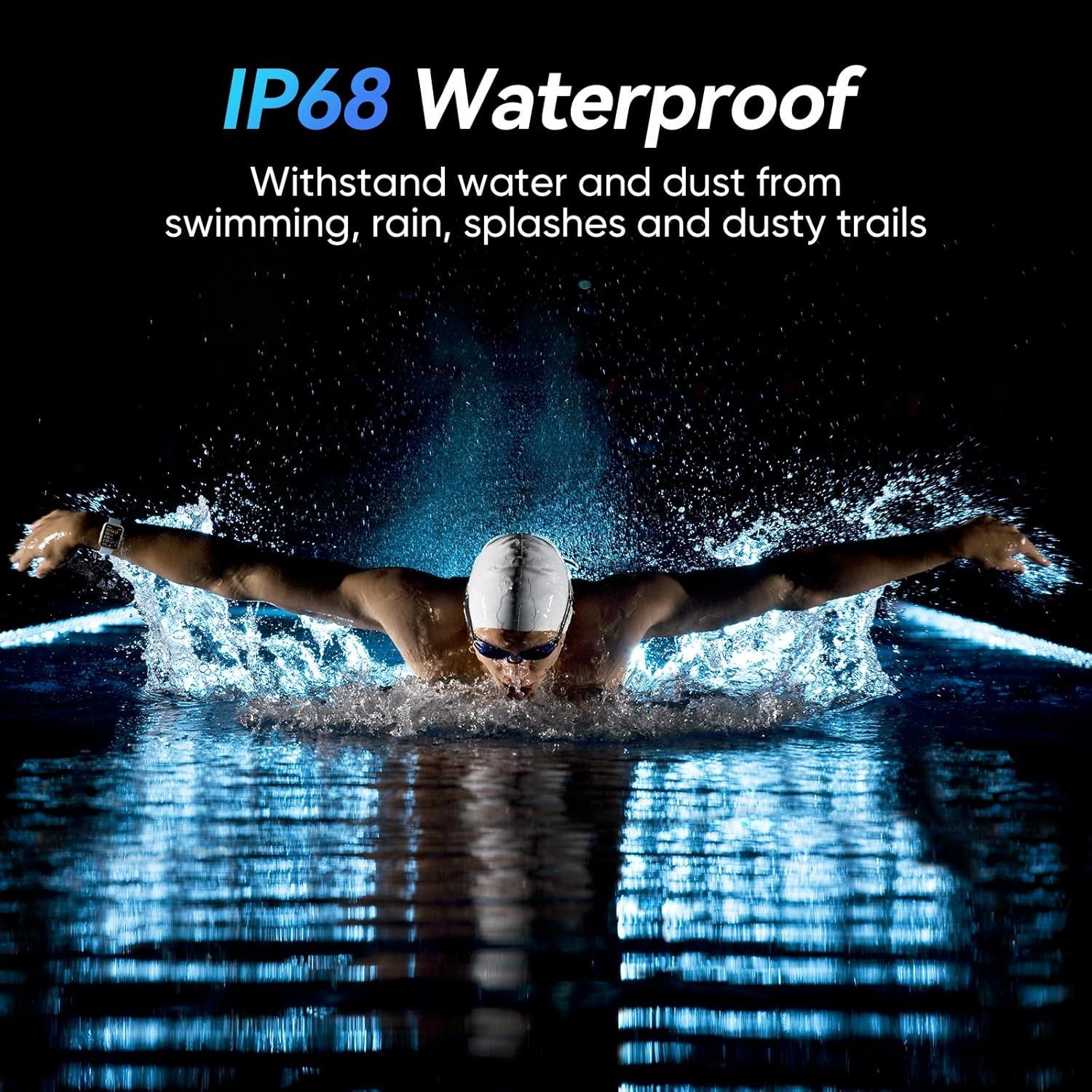 Reloj Inteligente Fitpolo 1.8'' Bluetooth IP68 Salud Fitness