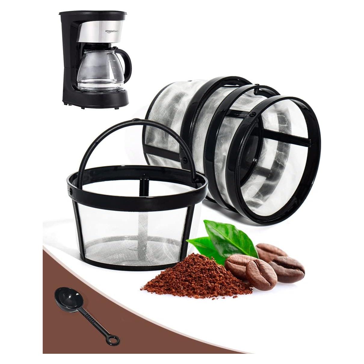 Filtros de café reutilizables FIFOKICHO para 4-5 tazas