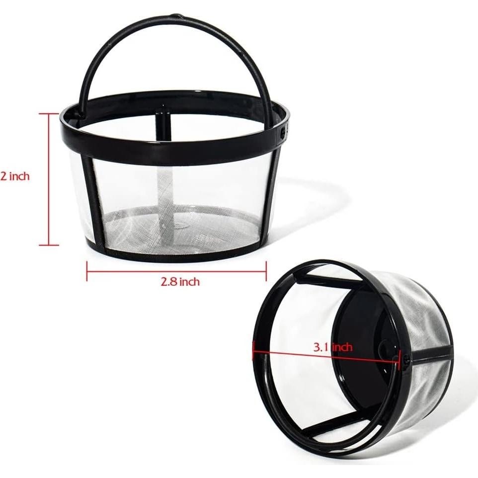 Filtros de café reutilizables FIFOKICHO para 4-5 tazas