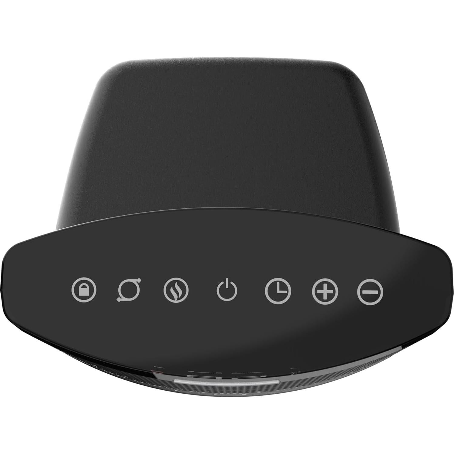 Calentador de mesa cerámico Lasko Ellipse 1500W negro