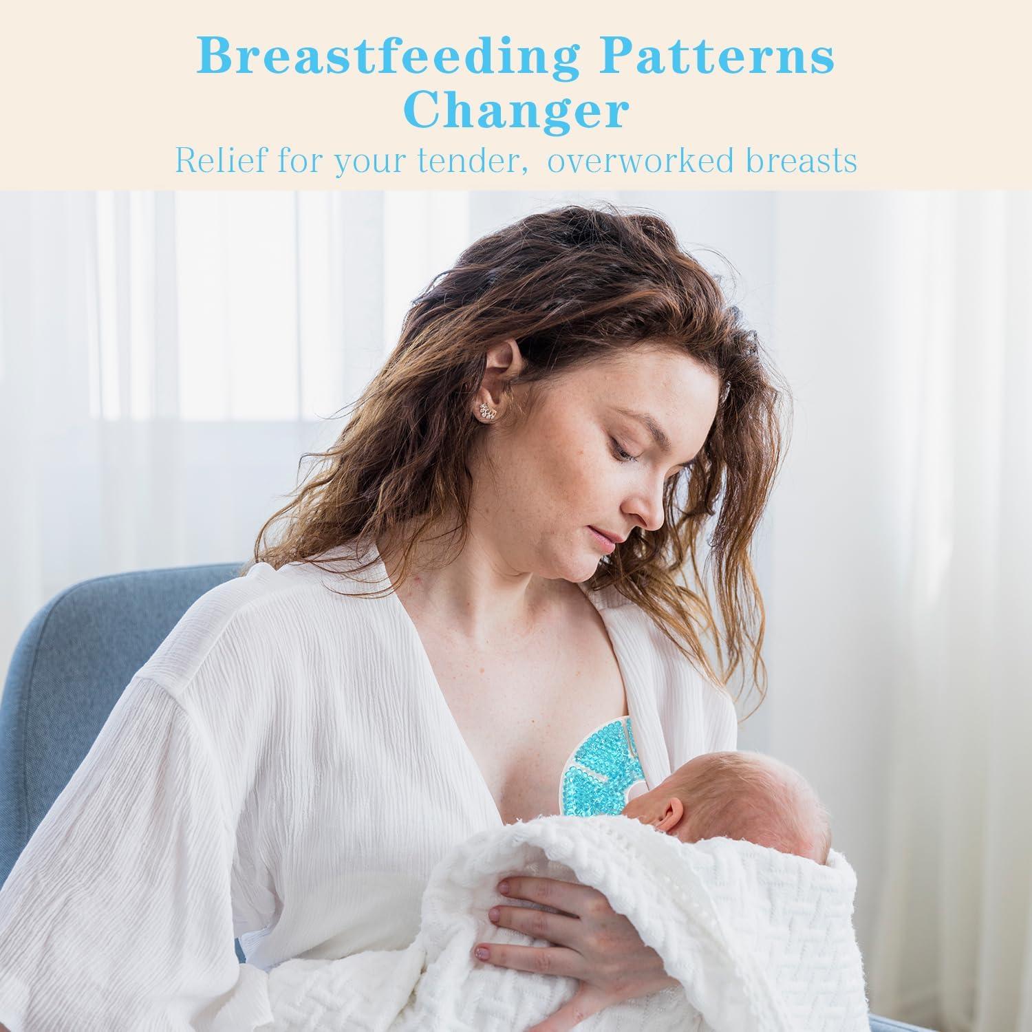 Paquete de 2 Gel Frío/Calor ZNÖCUETÖD para Lactancia