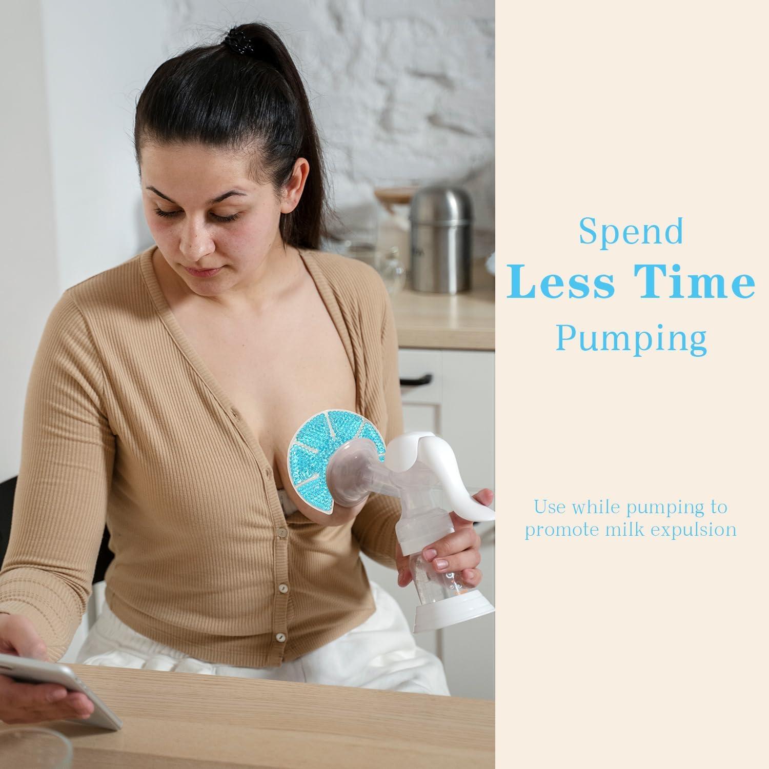 Paquete de 2 Gel Frío/Calor ZNÖCUETÖD para Lactancia