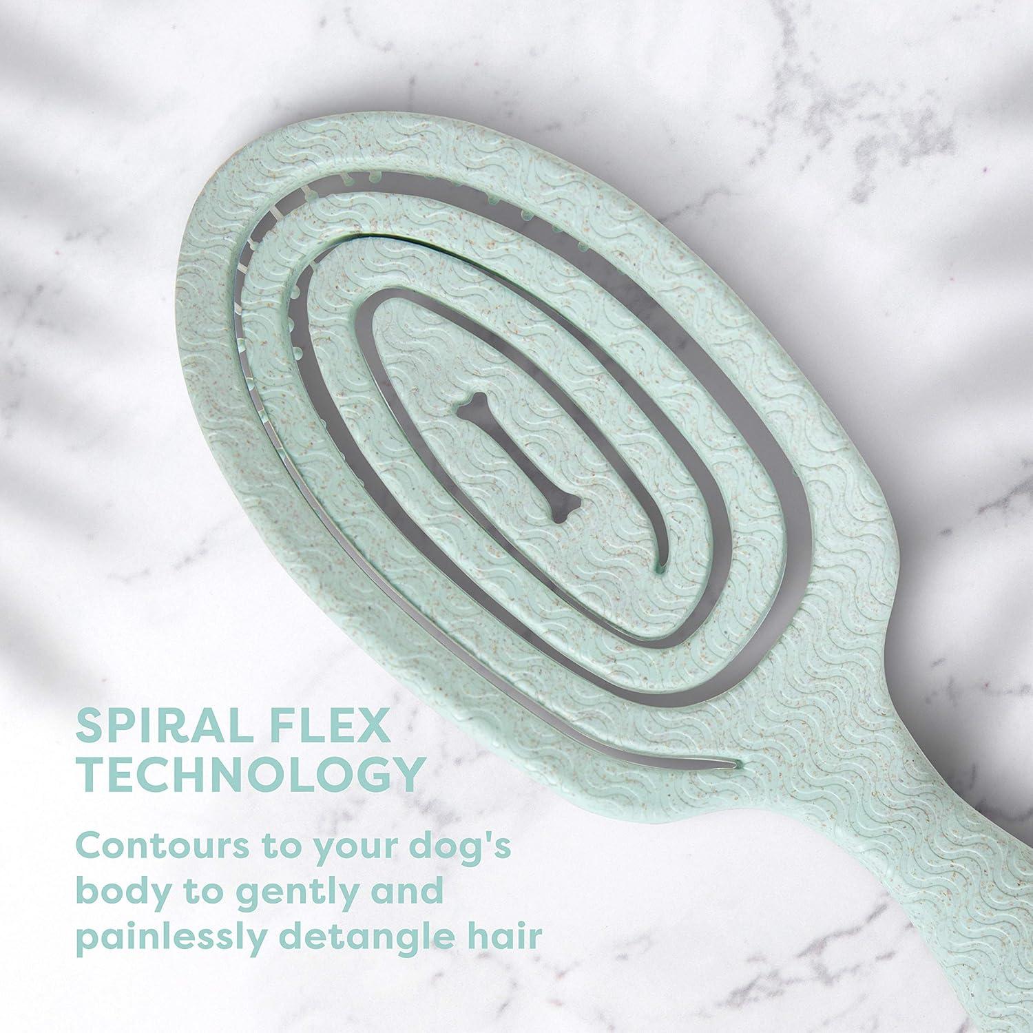 Cepillo Desenredante Ecológico BioSilk para Perros Azul 1 Cuenta