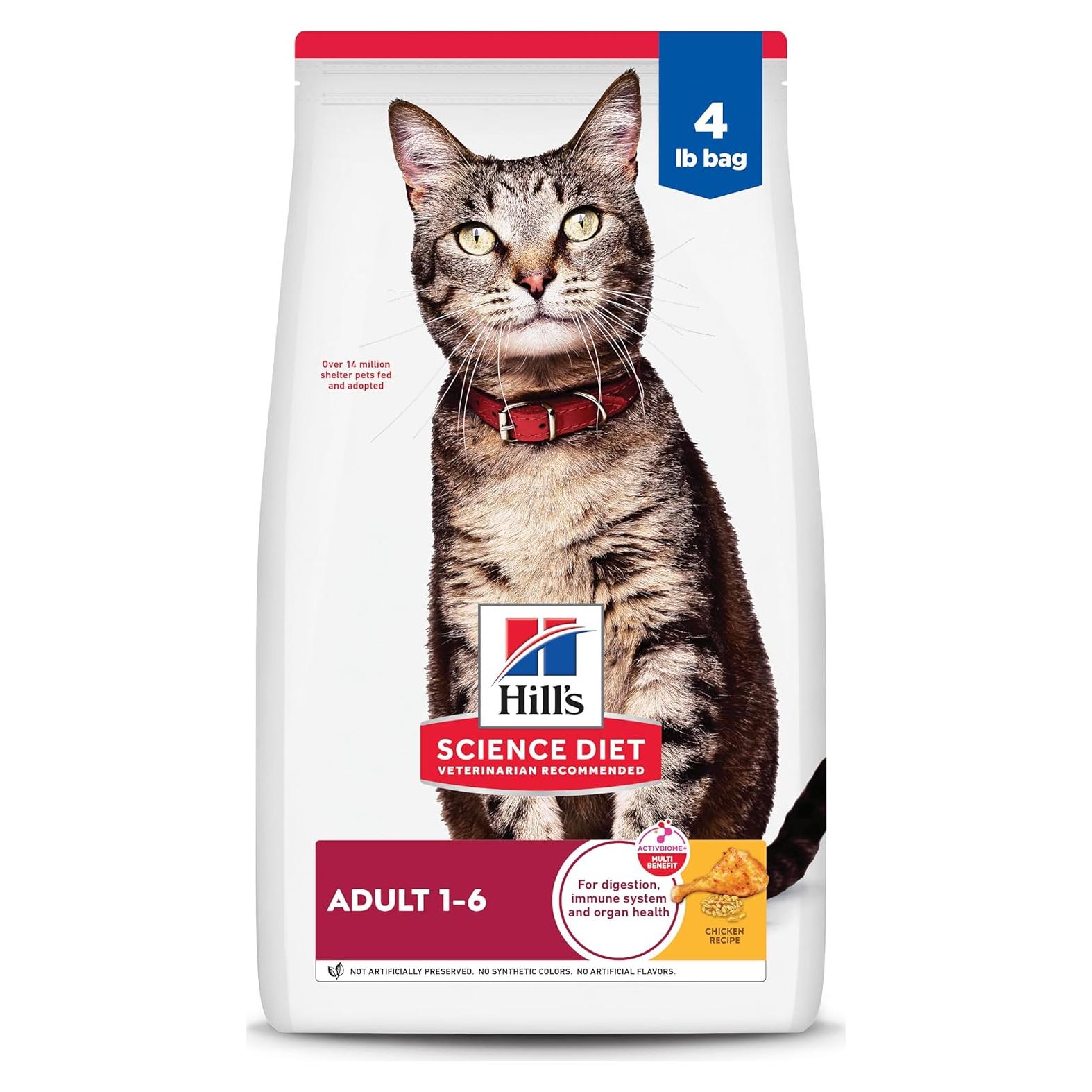 Comida Seca para Gatos Hill's Science Diet Pollo 1.81 kg