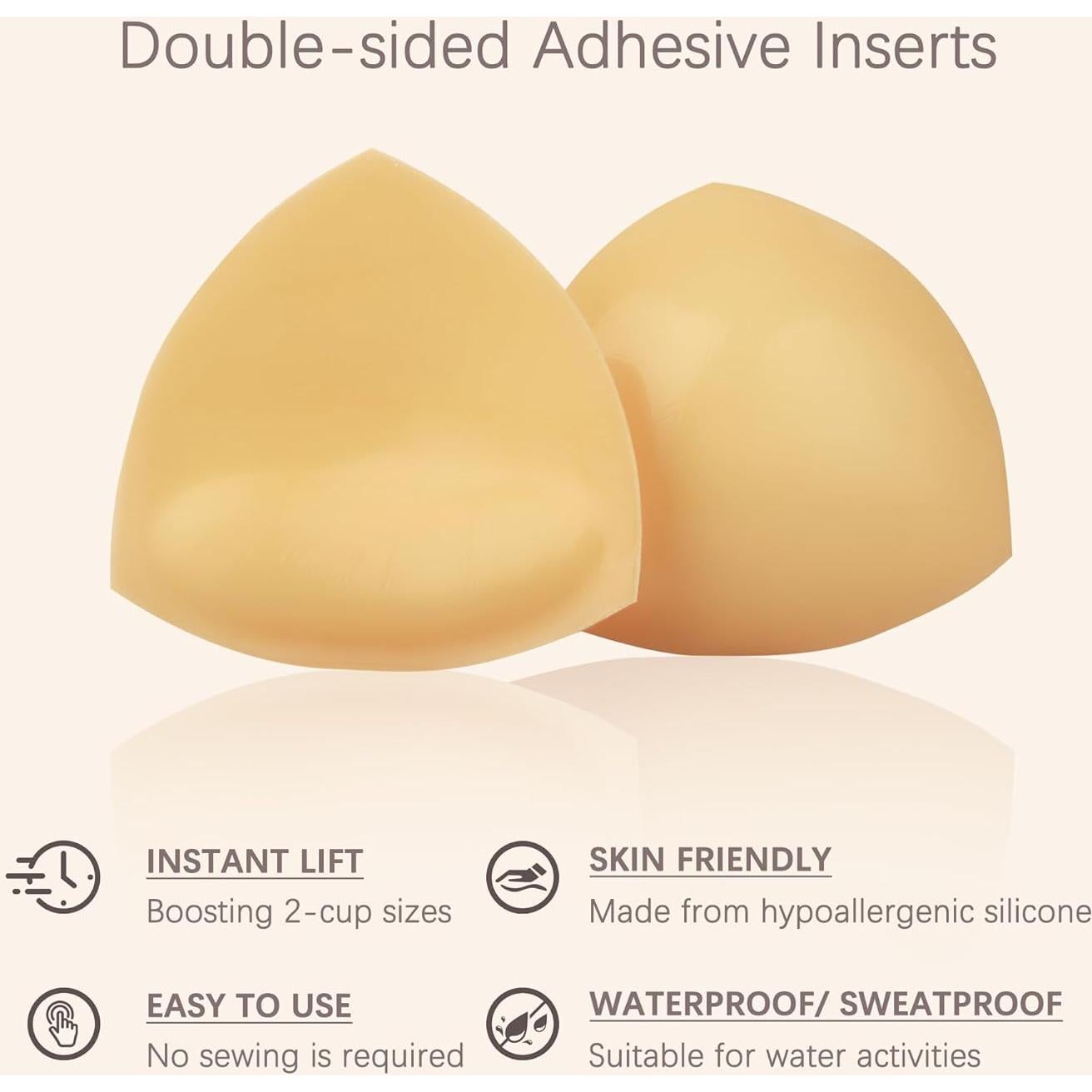 Sujetador Adhesivo Doble Cara Lolaura - Realce para Bikinis