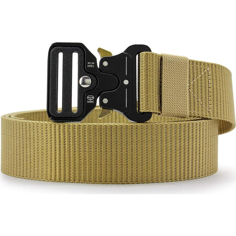 Cinturón Táctico DOOPAI Nylon Militar Ajustable 71-107 cm