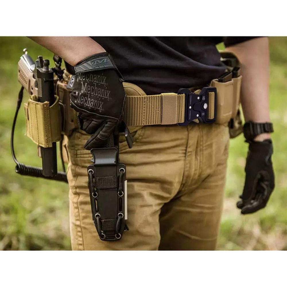 Cinturón Táctico DOOPAI Nylon Militar Ajustable 71-107 cm