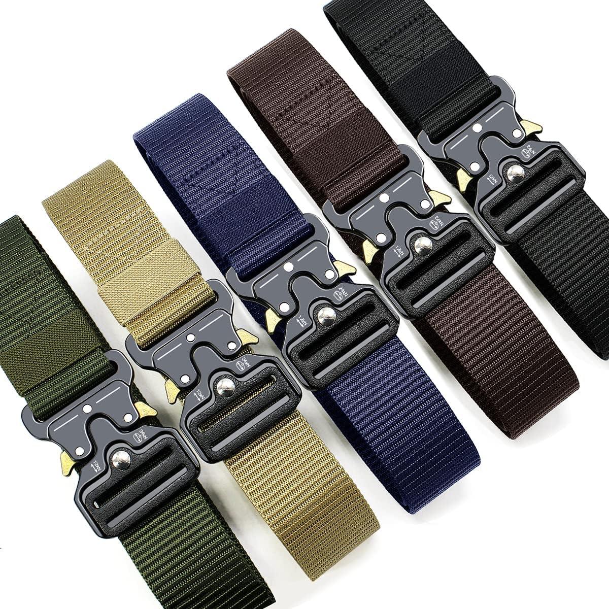 Cinturón Táctico DOOPAI Nylon Militar Ajustable 71-107 cm