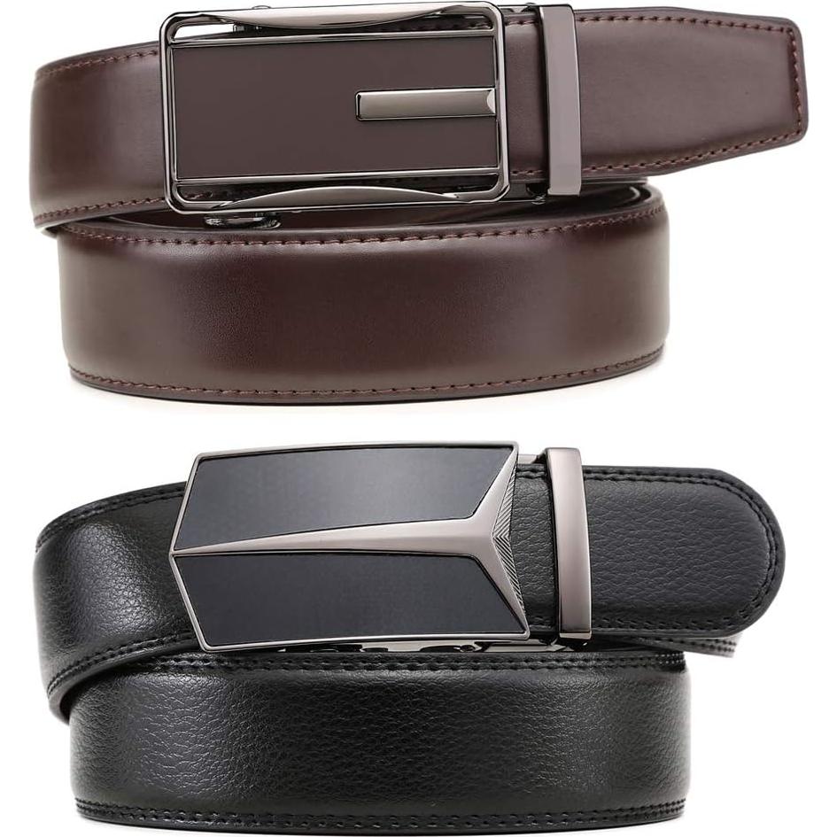 Cinturón Founders & C para hombres ajustable de cuero