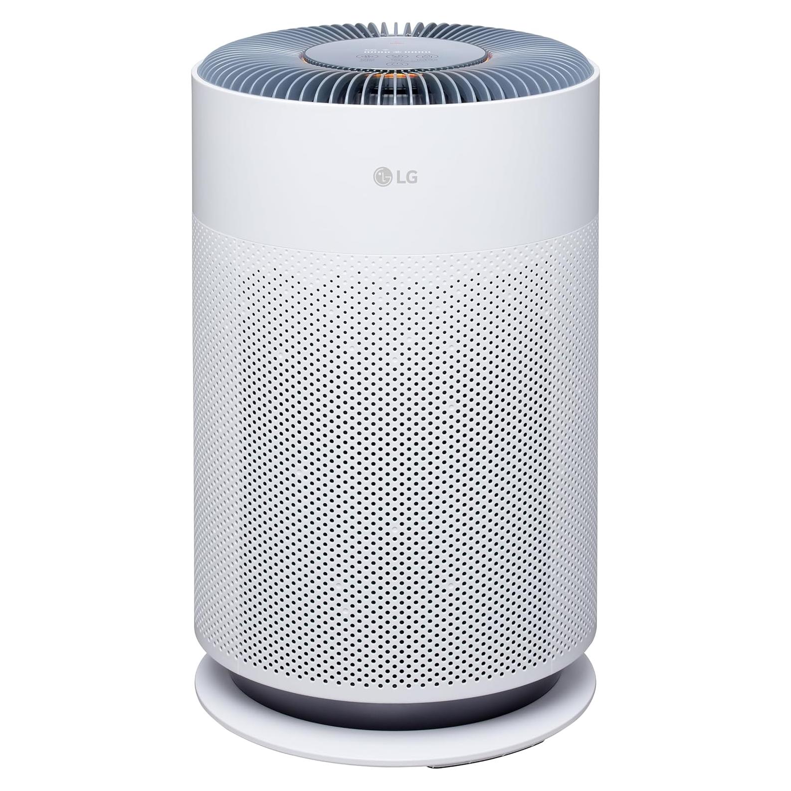 Purificador de aire LG PuriCare 360, HEPA, 191 m², WiFi