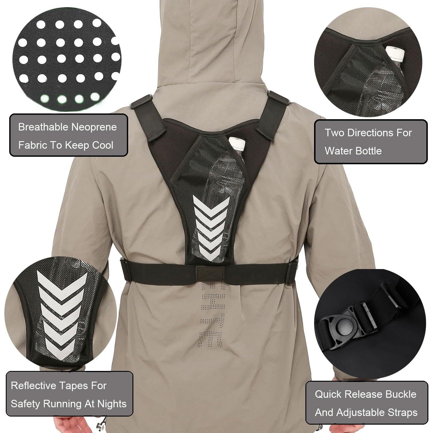 Mochila de Pecho Criuage Wdhf Ligera y Ajustable