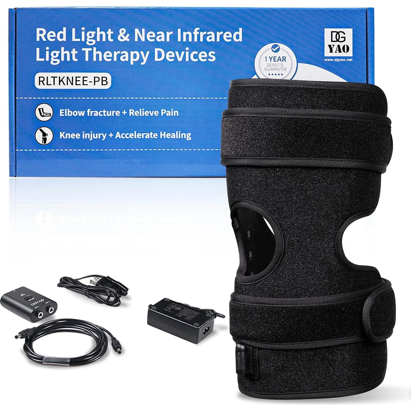 Dispositivo Terapia Luz Roja TUOYR Almohadilla Rodilla 880NM