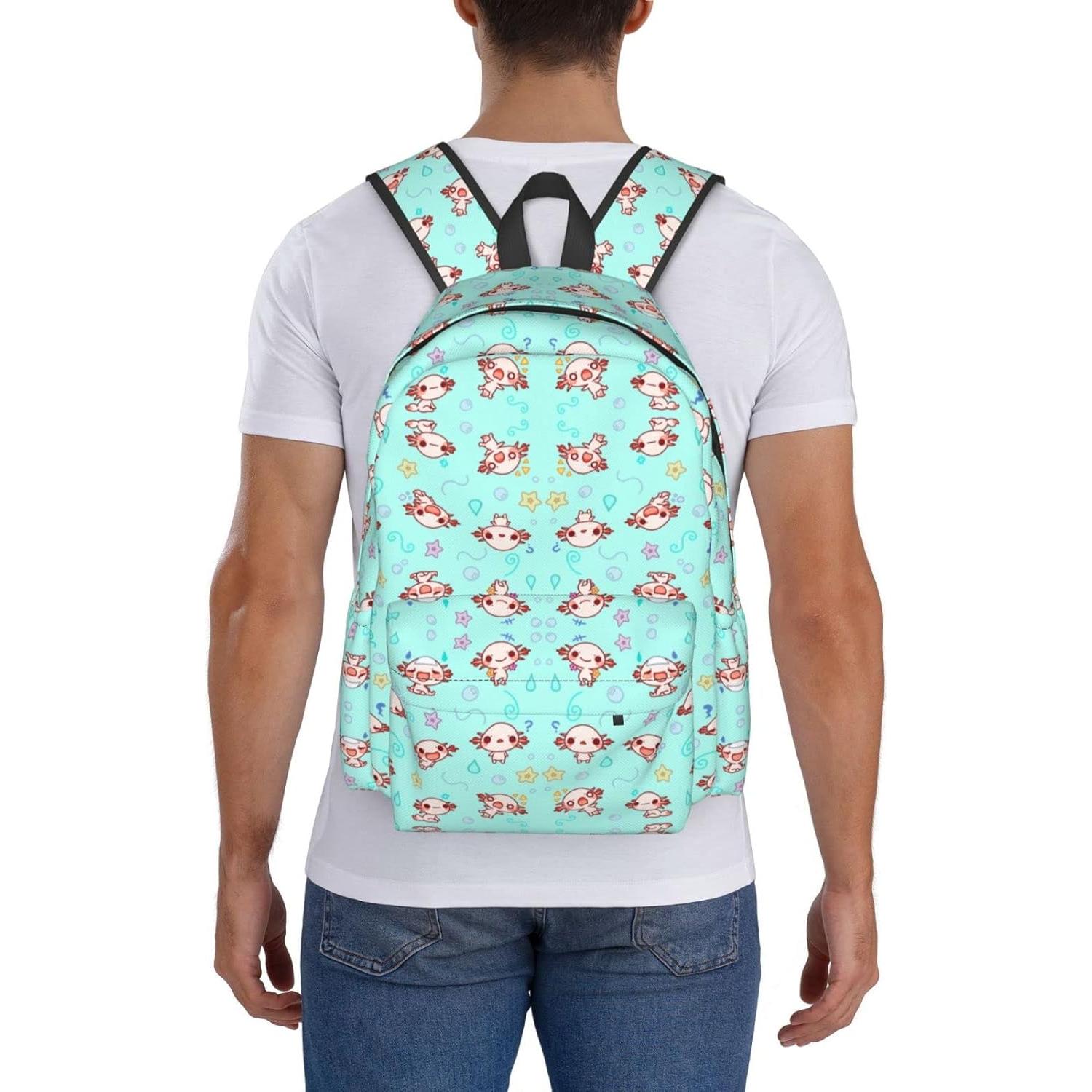 Mochila Kawaii YISHOW Verde 42.93x27.94x16 cm Acolchada