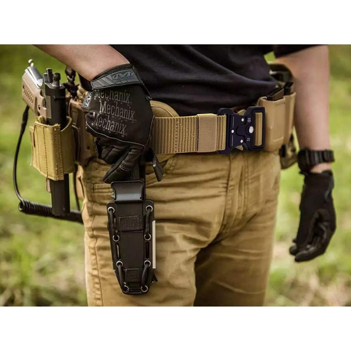 Cinturón Táctico DOOPAI Nylon Militar Ajustable 28-42 cm