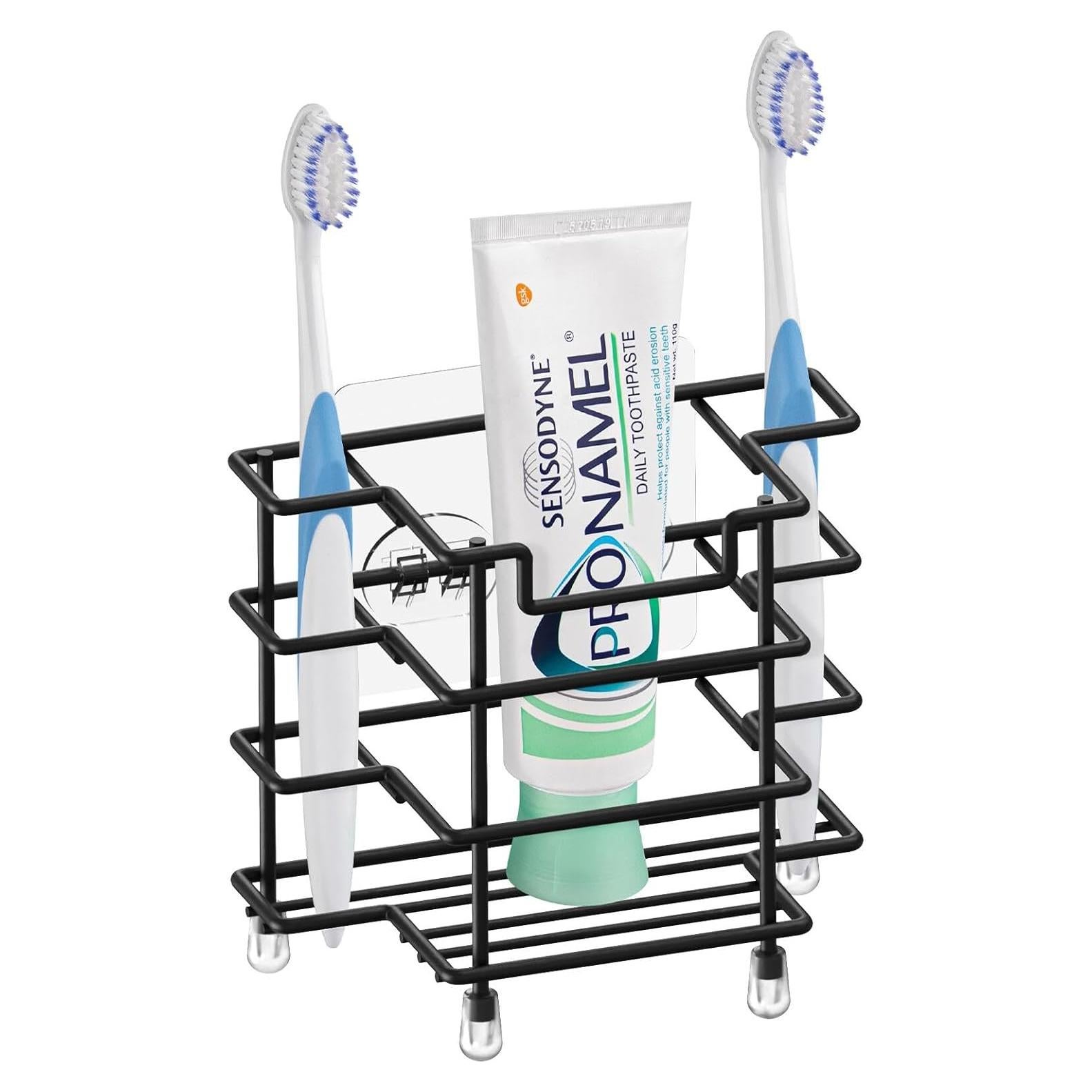 Soporte de Cepillo de Dientes Linkidea Acero Inoxidable 3 Ranuras