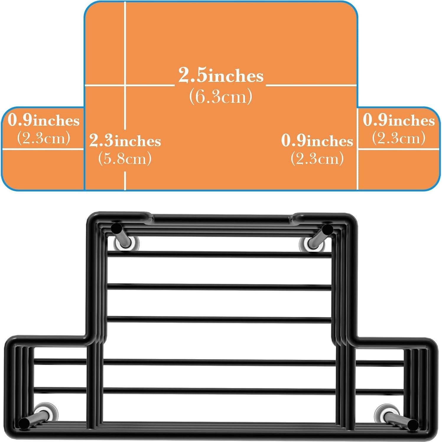 Soporte de Cepillo de Dientes Linkidea Acero Inoxidable 3 Ranuras