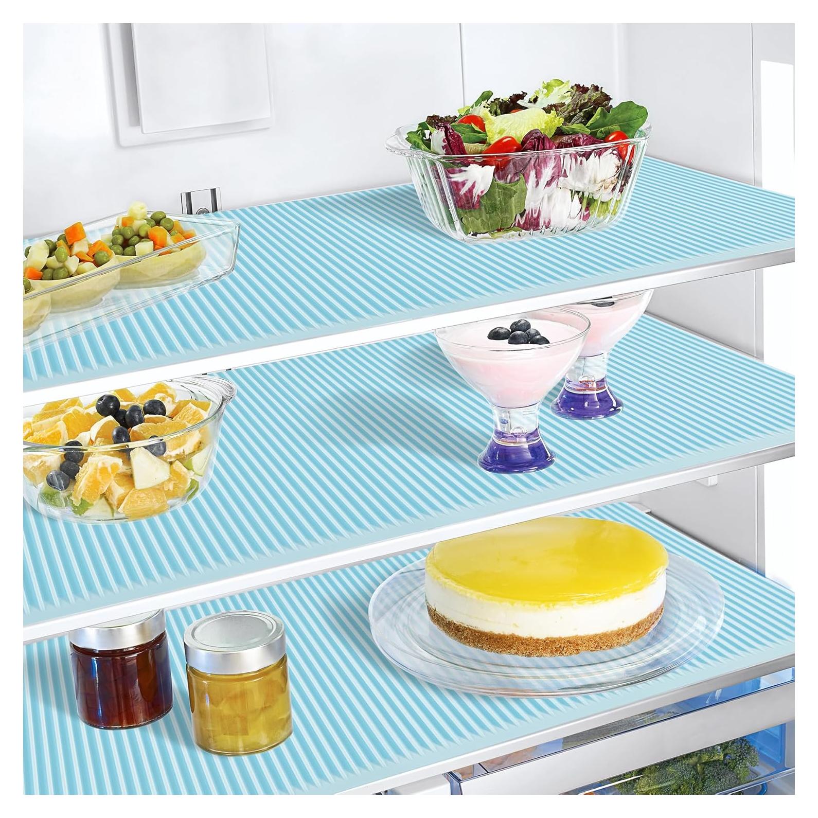 Forros de Refrigerador de Silicona Meiliweser 44.5x30cm Azul