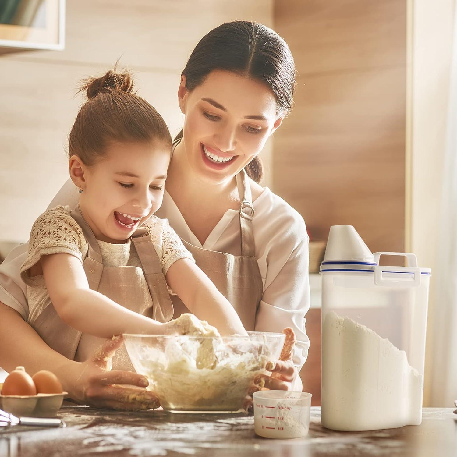 Contenedor de Almacenamiento de Arroz TBMax 2L con Taza Medidora