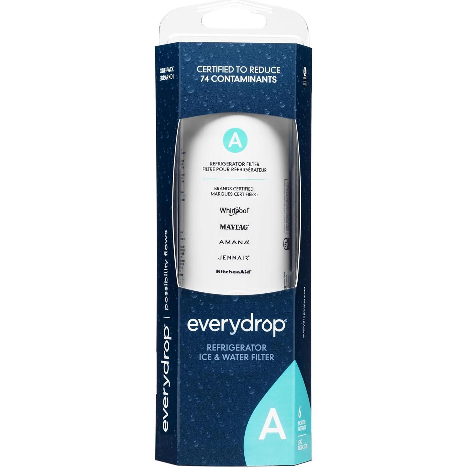 Filtro de Agua EveryDrop Whirlpool EDRARXD1 200L Verde