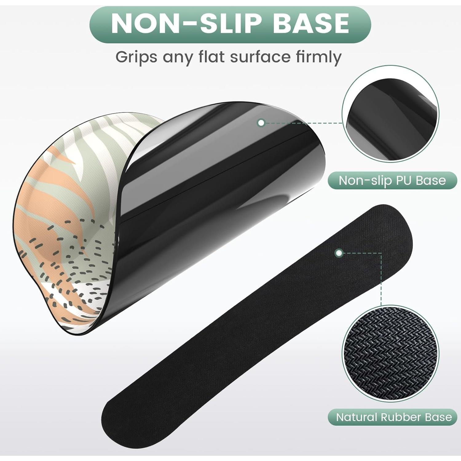 Alfombrilla de Ratón Ergonómica iLeadon con Soporte para Muñeca 3 en 1