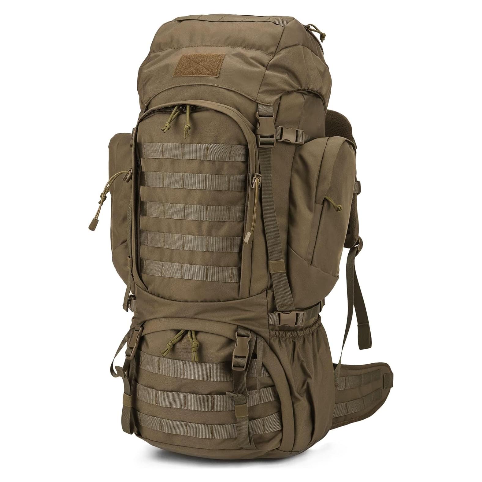 Mardingtop Mochila Militar 60L con Funda para Lluvia