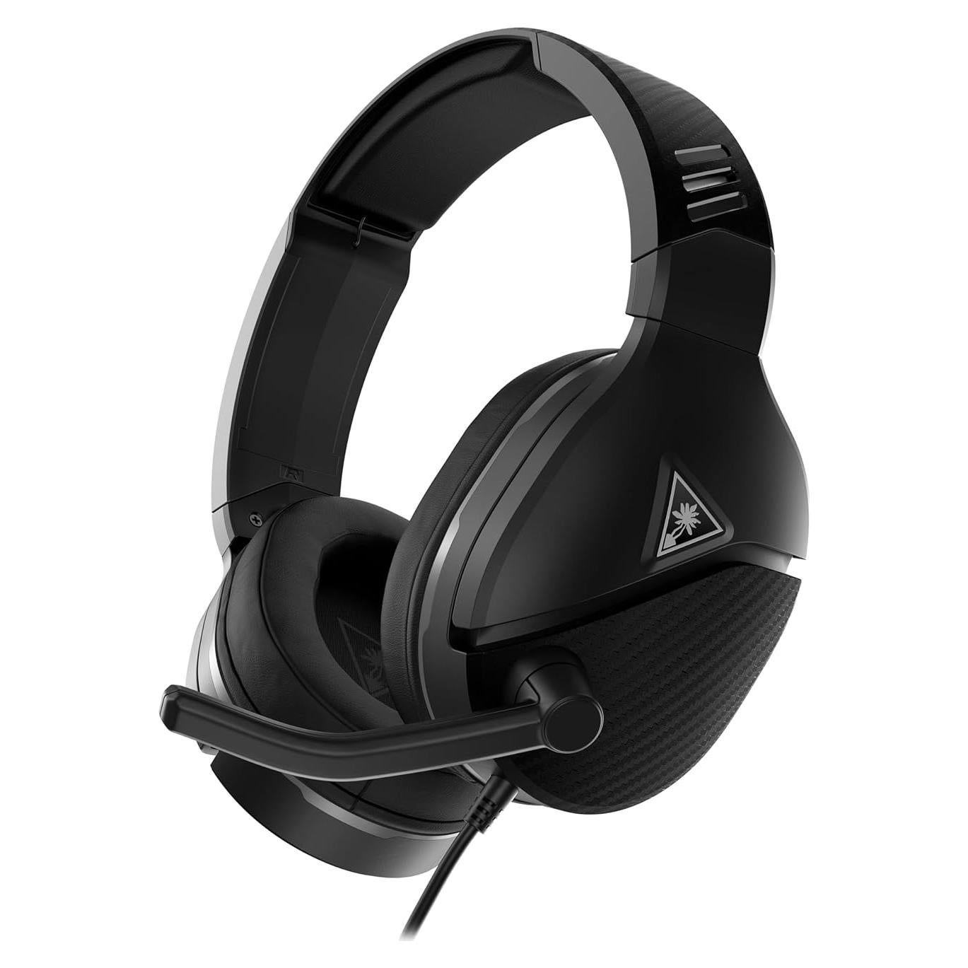 Turtle Beach Recon 200 Gen 2 Powered Gaming Headset - Xbox Series X, Xbox Series S & Xbox One, PS5, PS4, Mobile & PC with 3.5mm - Bass Boost, Memory Foam, Black