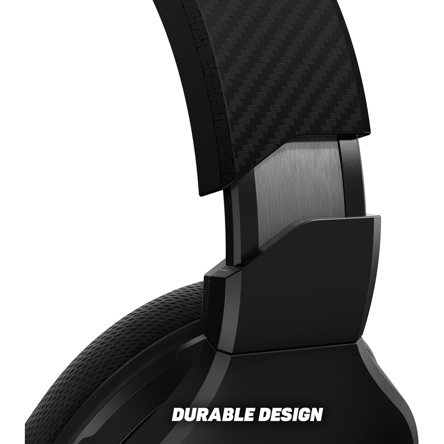 Turtle Beach Recon 200 Gen 2 Powered Gaming Headset - Xbox Series X, Xbox Series S & Xbox One, PS5, PS4, Mobile & PC with 3.5mm - Bass Boost, Memory Foam, Black