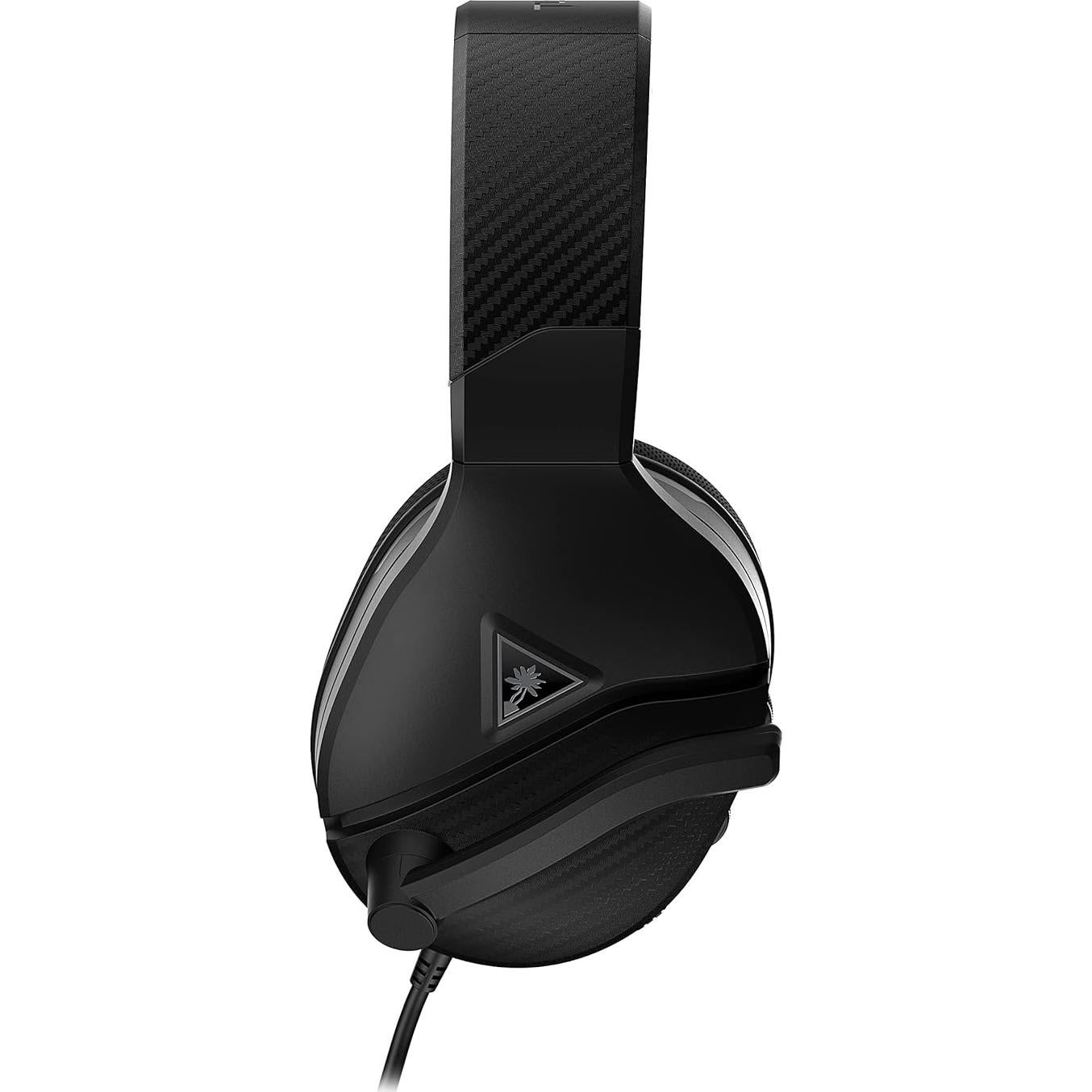 Turtle Beach Recon 200 Gen 2 Powered Gaming Headset - Xbox Series X, Xbox Series S & Xbox One, PS5, PS4, Mobile & PC with 3.5mm - Bass Boost, Memory Foam, Black