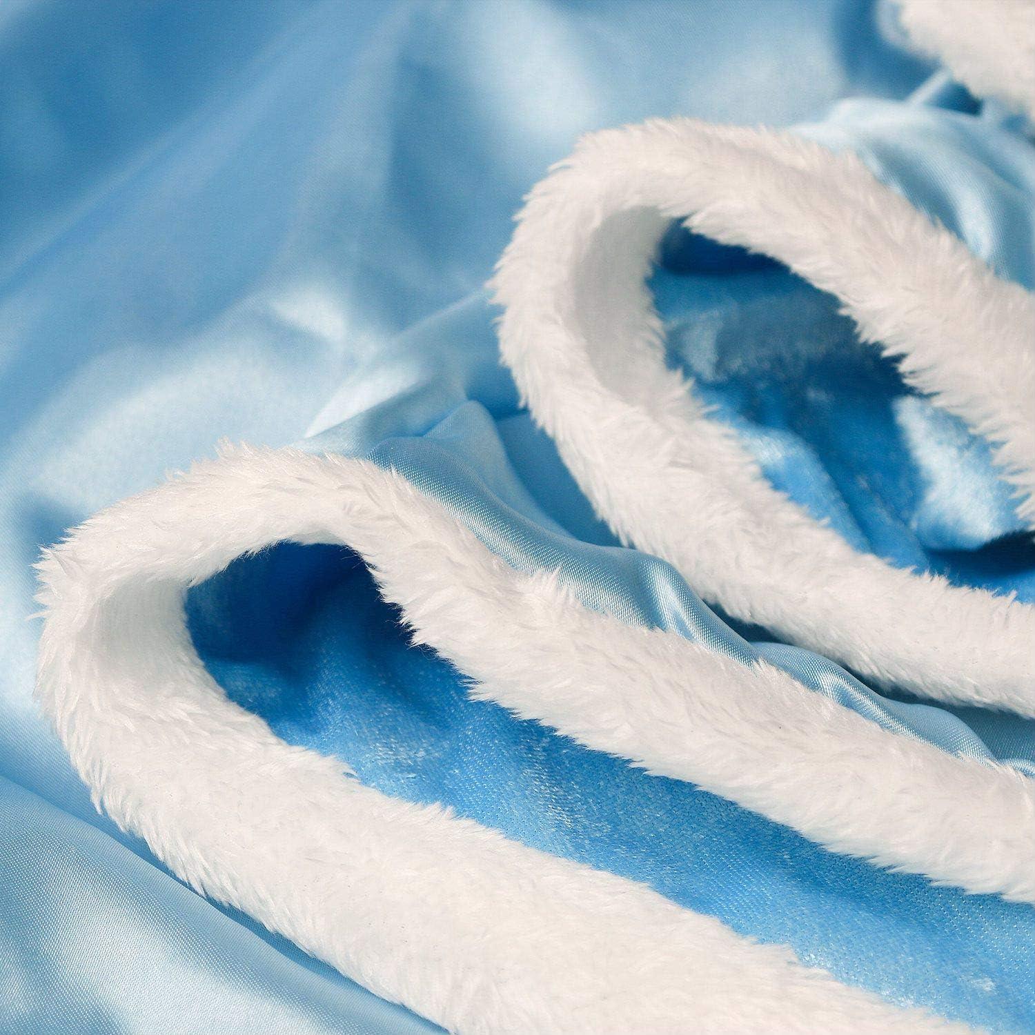 Disfraz de Capa con Capucha para Niñas Visofayo Azul 2-3T