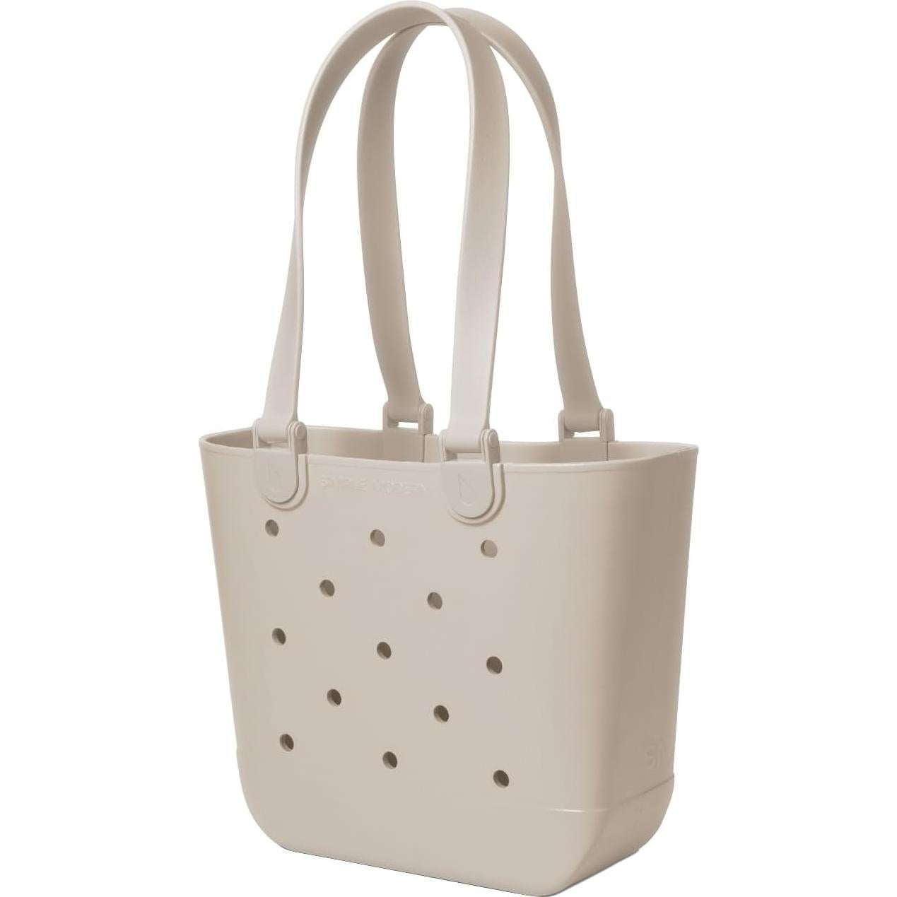 Bolsa de Playa Mediana Simple Modern EVA Impermeable Almendra